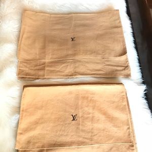 Authentic Louis Vuitton dust cover